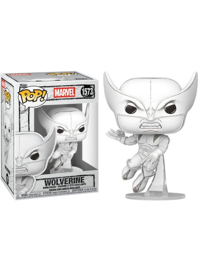 Funko POP! Marvel Wolverine Wolverine (Sketched Deco) Vinyl Bobblehead (10.9 cm) - Image 2